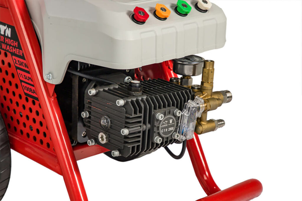 dettagli della idropulitrice elettrica a zero emissioni e funzionamento silenzioso 3