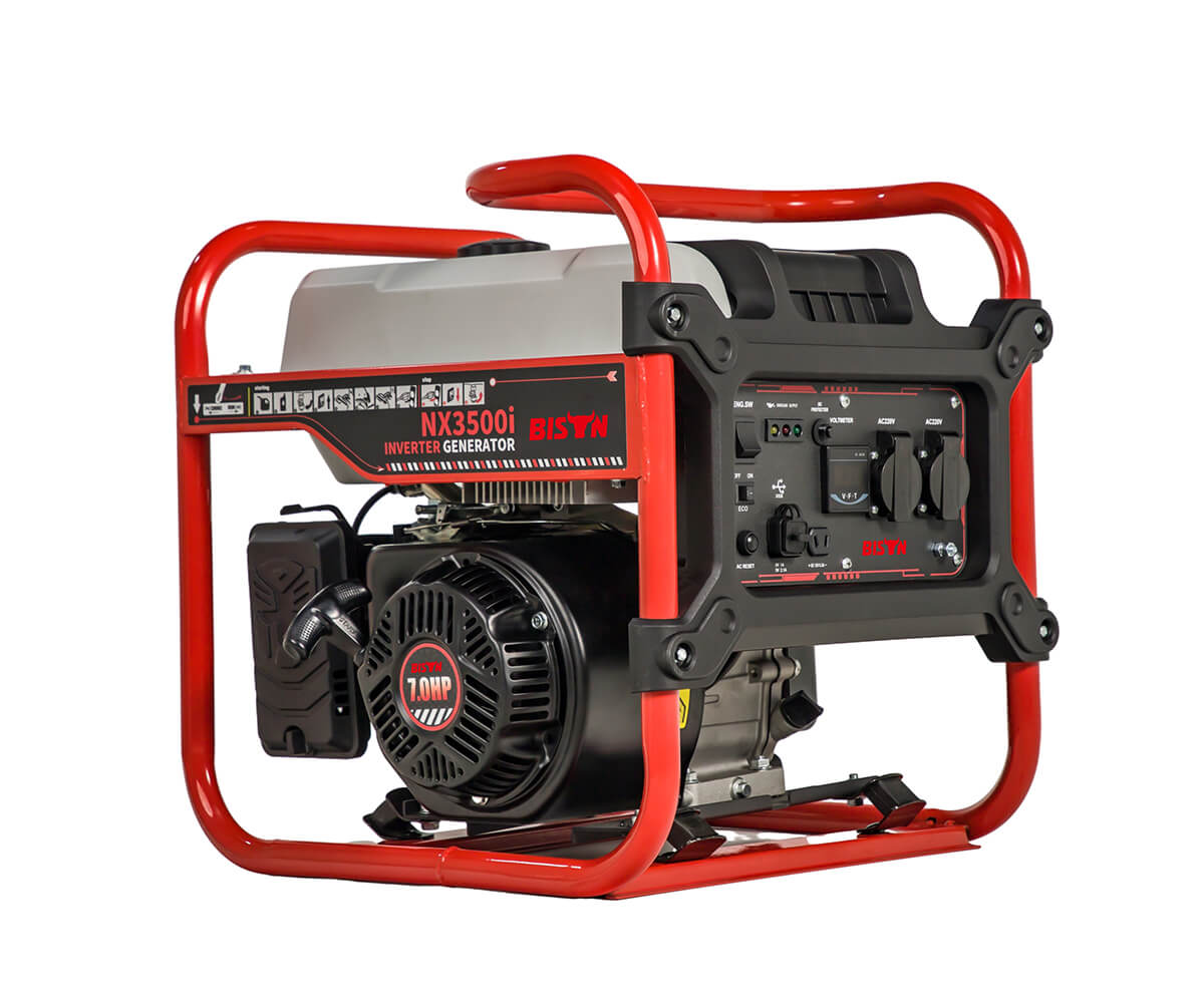 generadur gwrthdröydd gasoline tawel ar gyfer gwersylla