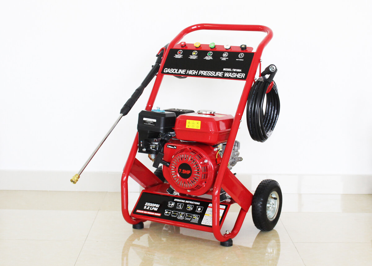 mașină de spălat cu presiune pe benzină Bison