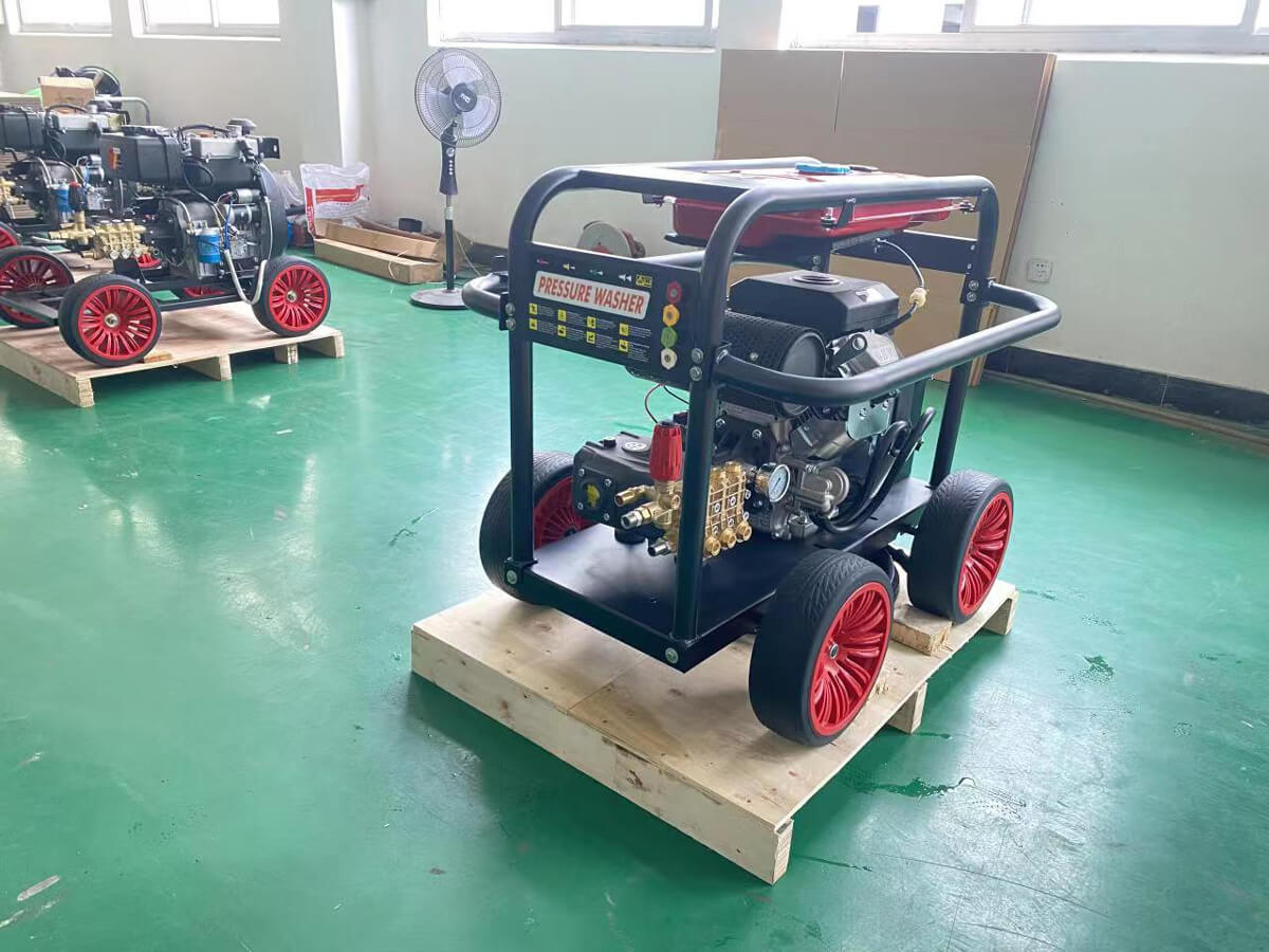 Spălător cu presiune din industria bizonului în fabrică