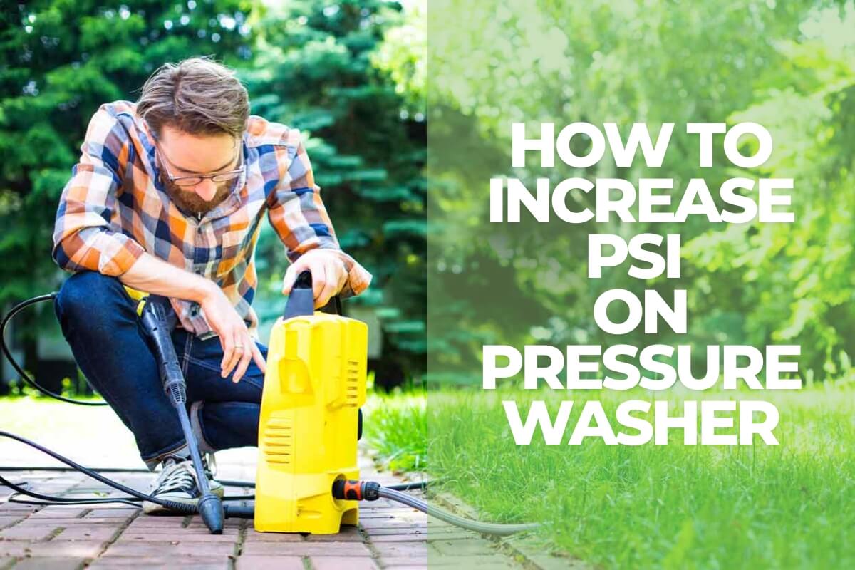 پریشر واشر پر پی ایس آئی میں اضافہ کریں۔